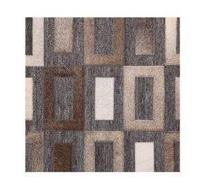 Alfombra 160x230 cm Natural Leather gris Dib.