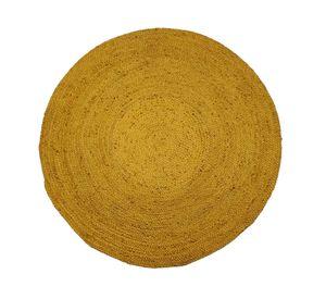 Alfombra redonda 150 cm Maui mostaza
