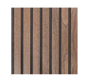 MDF Revestimiento&nbsp;ripado&nbsp;melaminizado 12 mm bosco