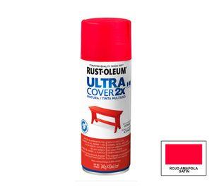 Spray multiusos rojo amapola satín Ultra Cover 2X