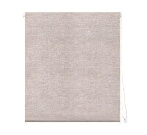 Cortina roller blackout 200x250 cm textura crudo