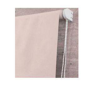 Cortina roller blackout 250x250cm cm liso beige Cotidiana
