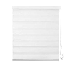 Cortina roller 160x165 cm Zebra blanco