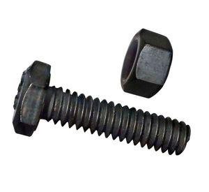 Perno hexagonal pavonado con tuerca 1/4x2 1/2'' 20 unidades Mamut