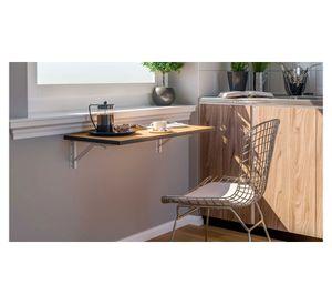 Soporte para repisas 14 x 31,5 x 2 cm abatible blanco Ducasse