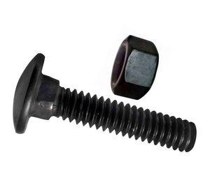 Perno coche con tuerca 5/16x6'' pavonado 10 unidades Mamut