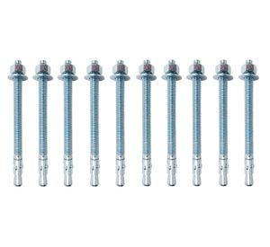 Perno anclaje 3/8'' x 3.3/4'' 10u Imporper