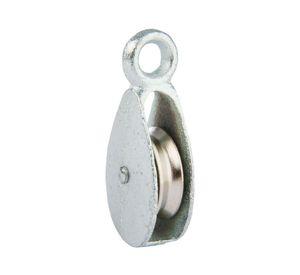 Roldana simple fija 1.1/2'' cable 3/8'' Imporper