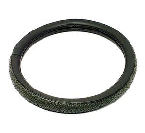 Cubre volante trenzado negro Carpoint
