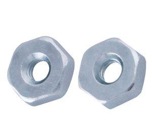 Tuerca hexagonal 1/8'' 10 unidades Imporper