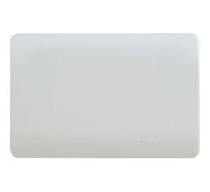 Placa ciega Génesis blanco Schneider