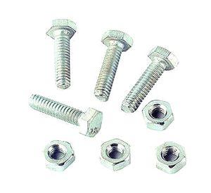Perno hexagonal g2 con tuerca zb. 1/4'' x 1''. Easy Fix