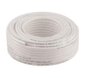 Rollo cordón  H05 vv-f 2 x 0,75 blanco 25 mts Electromex