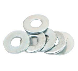 Golilla plana calibrada 3/8'' zincada 100 unidades Imporper