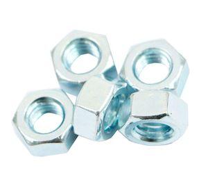 Tuerca hexagonal zincada 5/16 100 unidades Imporper