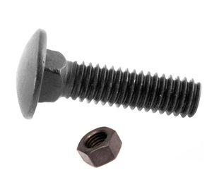 Perno coche 5/16'' x 2'' con tuerca blister 4 unidades Imporper