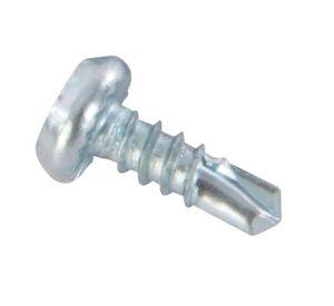 Tornillo 7 x 7/16'' framer punta broca zincado x100 unidades Imporper