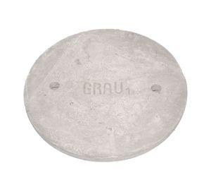 Tapa hormigón para cámara de alcantarillado 60 cm grau