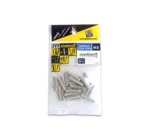 Tarugo con tope m5. 25 unidades Mamut
