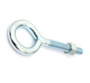 Perno ojo 3/8''x4'' con tuerca zincado Imporper