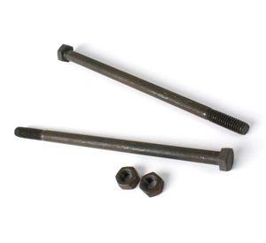 Perno hexagonal g2 con tuerca 5/16 x 6 pavonado 4 unid. Easy Fix