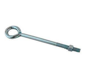 Perno ojo 1/2''x10'' con tuerca zincado Imporper
