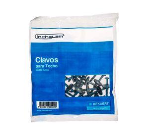 Clavo helicoidal 2 1/2'' para techo 100 unidades Inchalam