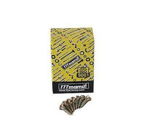 Tornillo madera zi aglomerado. 3 x 16 Mamut