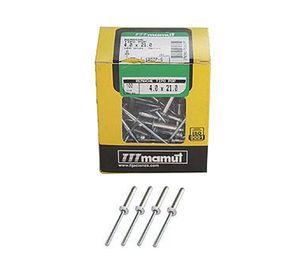 Remache tipo pop t-3. 4 x 21 mm Mamut