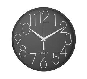 Reloj negro 25 cm