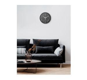 Reloj negro 25 cm