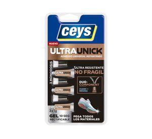 Adhesivo instantáneo Ultraunick gel monodosis 3x1 g