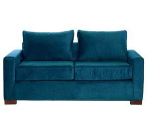Sofá 2 cuerpos Livorno azul