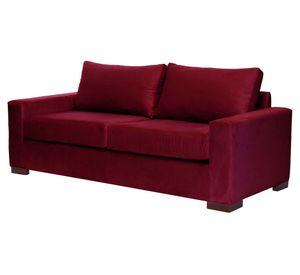 Sofá 3 cuerpos Livorno rojo