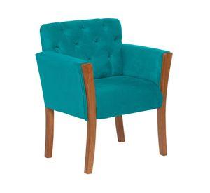 Sitial velvet 1 cuerpo Kiel azul
