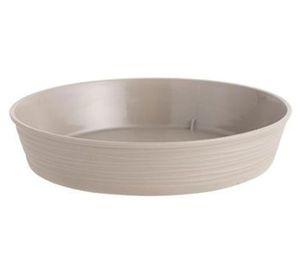 Plato para macetero 30 cm Piedra taupe