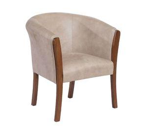 Sitial cuero 1 cuerpo Dortmund beige