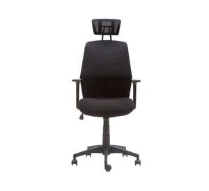 Silla de escritorio Thor con cabecero negro One Sit