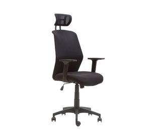 Silla de escritorio Thor con cabecero negro One Sit
