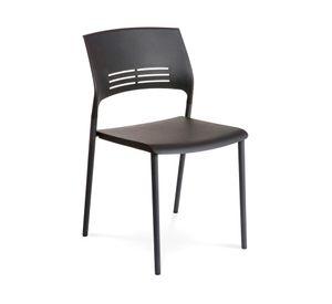 Silla Coloré negro Form Office