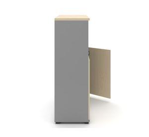Gabinete medio Office natural/gris Form Office