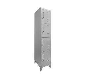 Locker 4 puertas gris Maletek