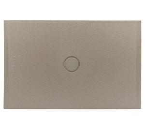 Placa ciega + soporte Nobile terra Bticino