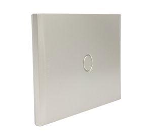 Placa ciega + soporte Nobile perla Bticino