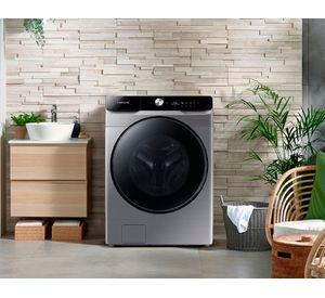 Lavadora secadora WD20T6300GP carga frontal 20/12 kg platinum silver