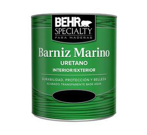Barniz marino uretano 1/4 galón Specialty transparente Behr