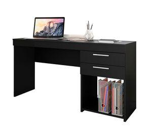 Escritorio 2 cajones Arabia negro Home Mobili