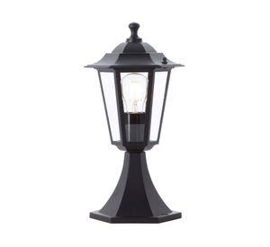 Farol base 1L E27 Yiyo negro