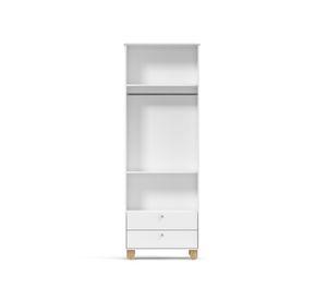 Armario 2 puertas 2 cajones Zupi blanco Kidscool