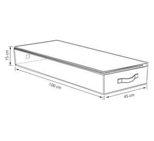 Organizador bajo cama 100 cm